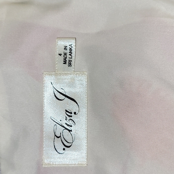 Eliza J* High Low* Chiffon* Maxi Dress* Multi Colored Floral* Sz 4 - Picture 6 of 6